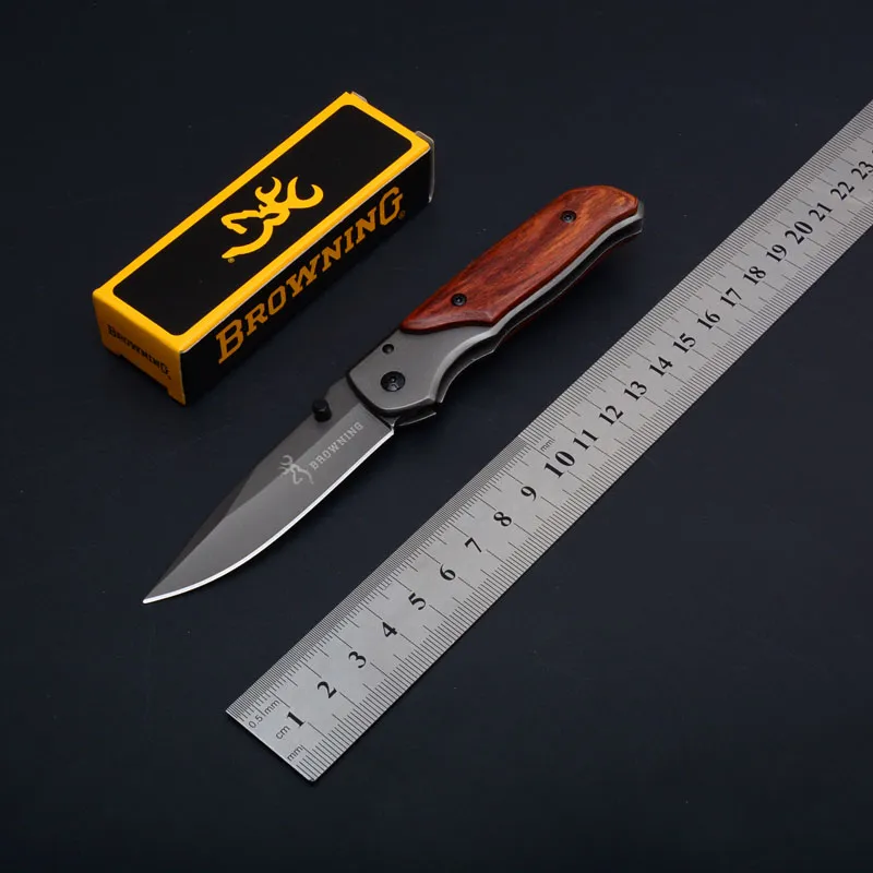 Offerta speciale Browning 338 332 coltellino pieghevole tascabile campeggio esterno escursionisti piccoli coltelli da coltello pieghevole con scatola di carta originale Pack3834249
