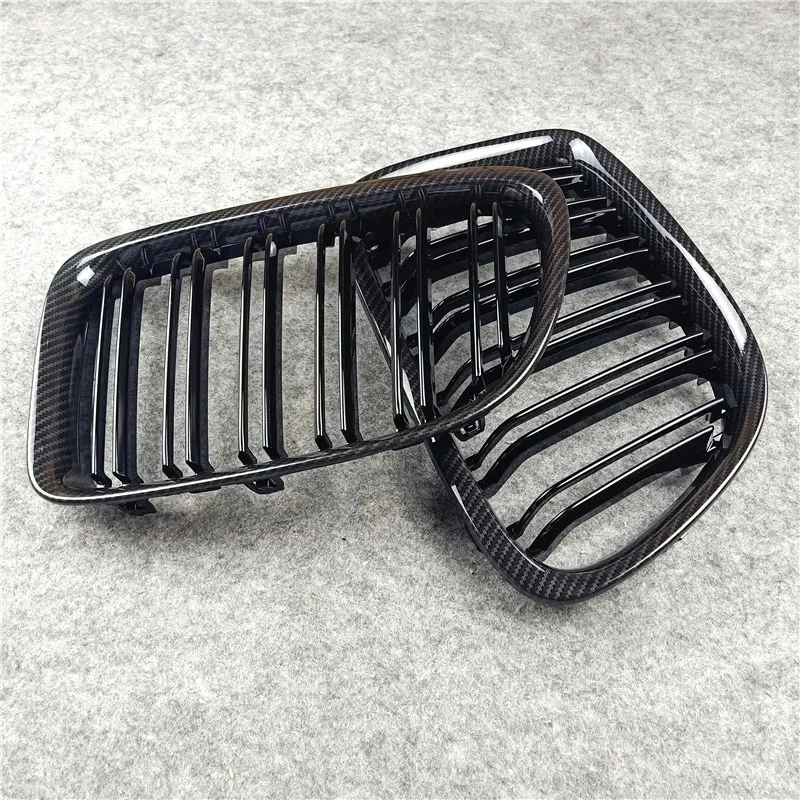 Glossy M Color Front Hood Grille لـ BMW X1 E84 25ix 28i 28ix 35ix ABS Mesh Grilles Grill Grill 2011-2015286t