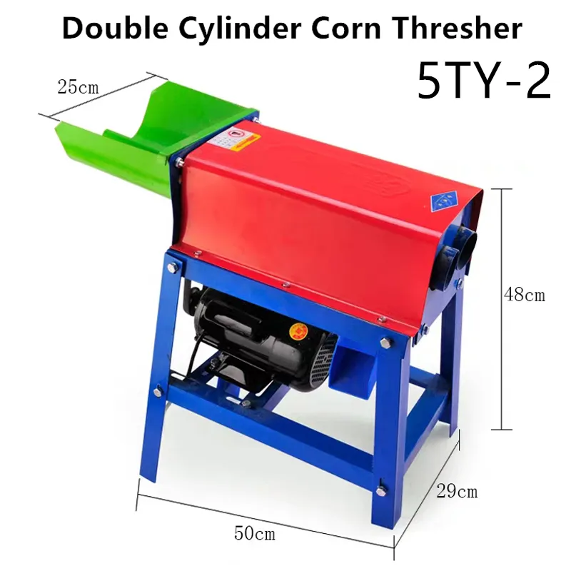 High Performance Electric Creative Corn Cob Remover Peeler Corn Thresher Stripper Cutter Threshing Machine Tools280p