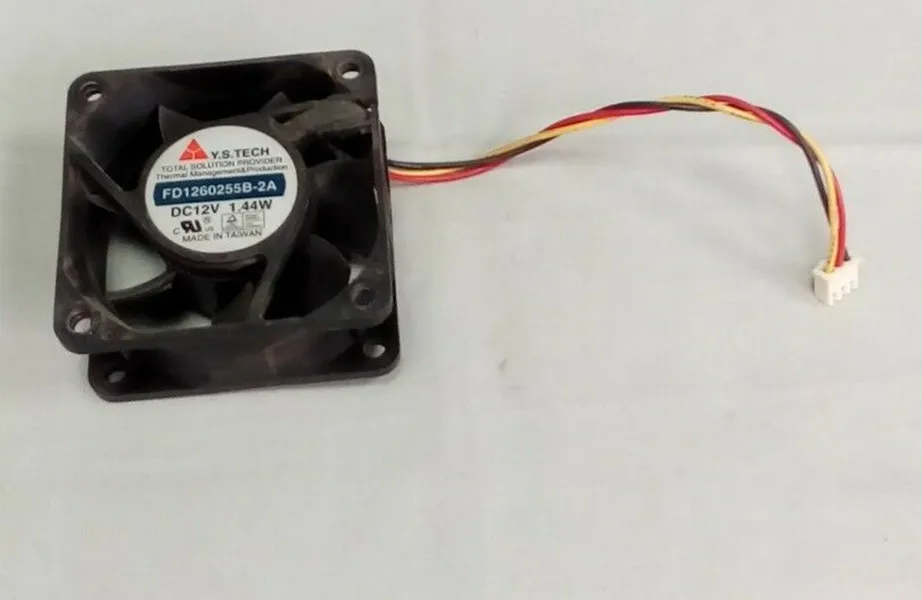 thumbnail interactive-video image 1 of AVC DATA0625B8H 60mm DC Cooling Fan – 48V, 0.16A, 4-Pin, Ball Bearing (Seller Refurbished) 1 of 5