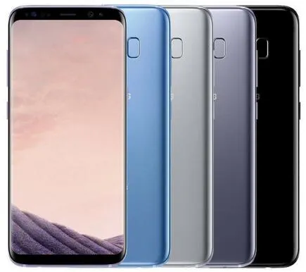 Samsung Galaxy S8 G950U غير مقفلة LTE GSM الروبوت الهاتف المحمول Octa Core 5.8 "12MP RAM 4GB ROM 64GB Snapdragon NFC تم تجديد الهاتف