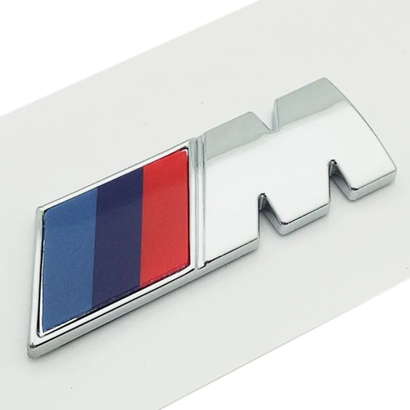 Premium Chrome Wing Badge Logo Sticker BMW M SPORT Car Emblem 45mm From Ai809, 18.10