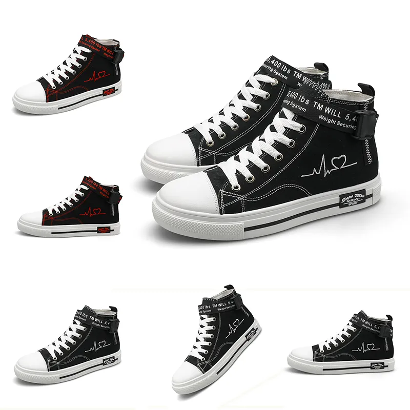 Canvas High Red Tape Canvas Shoes For Women And Men Top Brand