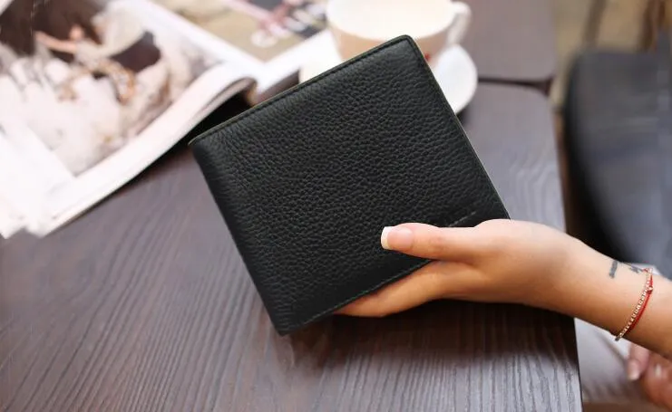 Steve Madden Herren RFID-Geldbörse Aus Echtem Leder – Trifold Mit Ausweisfenster