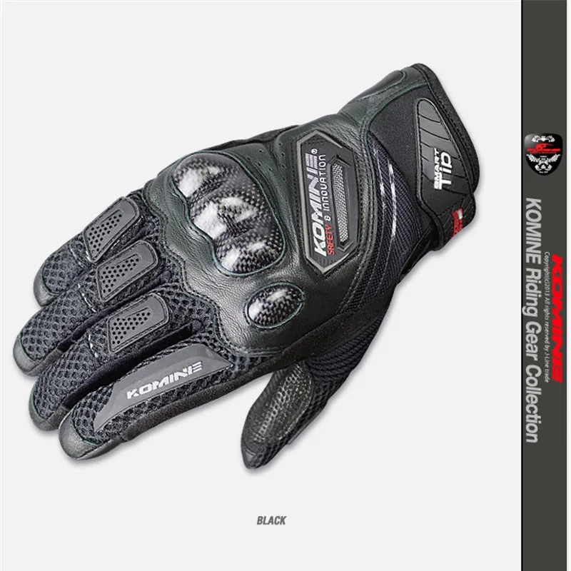 Furygan AFS 10 Motorcycle Gloves Long Knight Carbon Fiber Drop Protection  Leather Wear Breathable Riding Glove