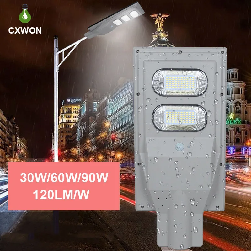 High Brightness Solar Security Street Lights With PIR... From Cxwonled ...