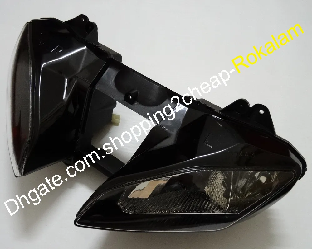 Motocykl Reflektor Headlamp Dla Yamaha YZF600 YZF-R6 2009 2000 2011 2012 2012 2013 2014 2015 YZF R6 YZFR6 Head Light Light