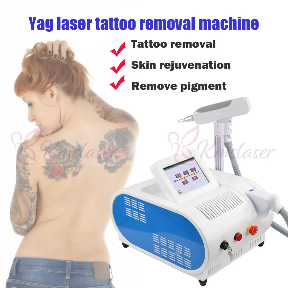 Met Red AimingPro 1064nm 532nm Q Geschakelde Tattoo Reinigingsmachine ND YAG Laser Apparatuur Wenkbrauw Pigment Removal Beauty Machine