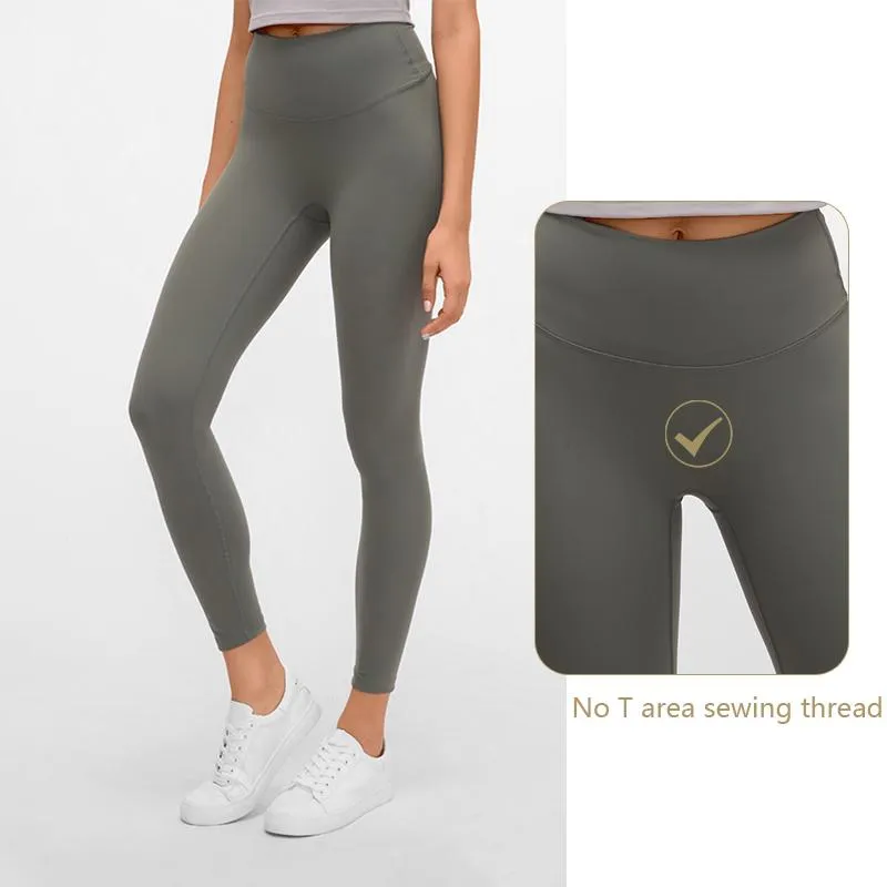 Pantaloni da yoga Donna Vita alta Leggings fitness senza cuciture Sport Abbigliamento da palestra Abbigliamento Allenamento a prova di squat Controllo della pancia