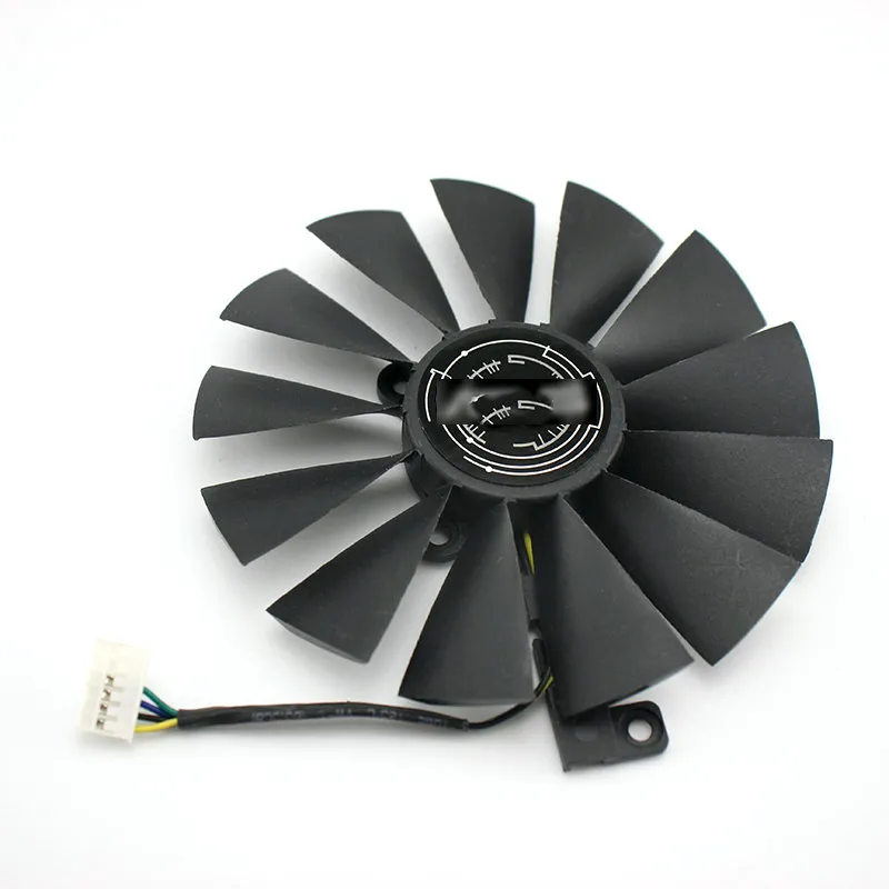 Original für ASUS STRIX PH-GTX1660Ti-O6G 6G GT GTX1660TI RTX2060 Grafikkarte Lüfter FDC10U12D9-C PLD10010B12HH271q