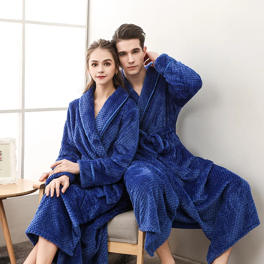 Fluffy Dressing Gown for Women and Men,Ladies Fleece Robes Belted Full  Length Bathrobes with Pockets Super Soft Plush Fleece Pyjamas Couples  Fluffy Loungewear Winter Long Nightgowns UK Clearance - Walmart.com