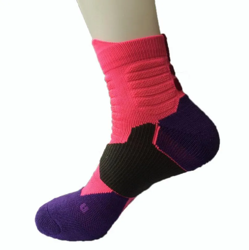 New Fashion Basketball Socks For Women Street Skateboard Men Casual Simple Unisex Sport Socks Free Shipping