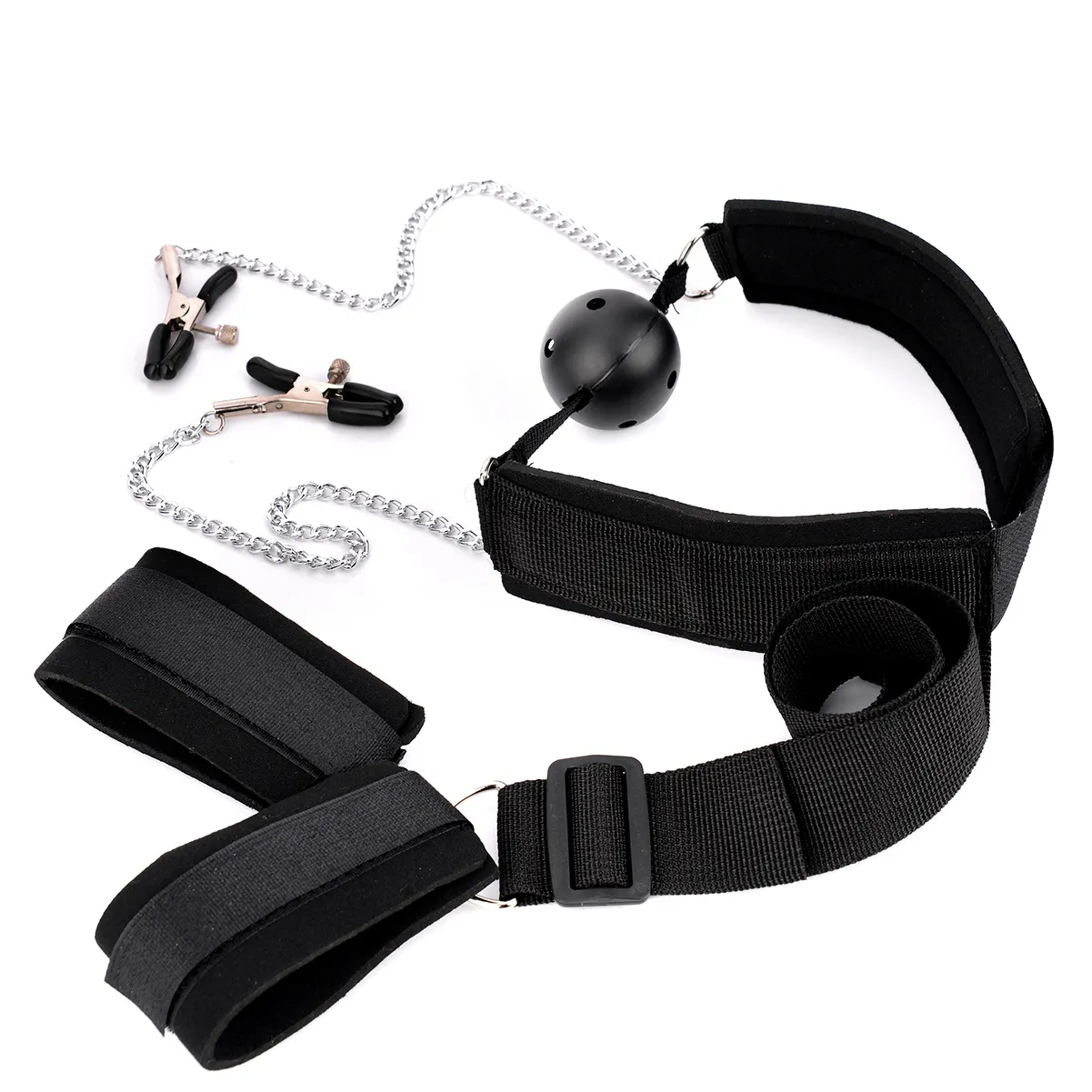 Sex Restraints - Sex Bandage Kits Porno Apparel Restraints Handcuffs Sexy Nipple Clamps Open  Mouth Gag Sex Toys Exotic Accessories From Agoodtime, $4.85 | DHgate.Com