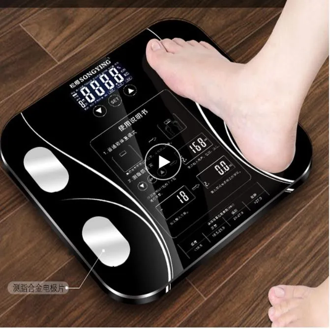 Ahorra a lo Grande en Compras al por Mayor de Escalas Electrónicas Grasa  Corporal Escala De Grasa Corporal Inteligente: Escala De Peso Corporal