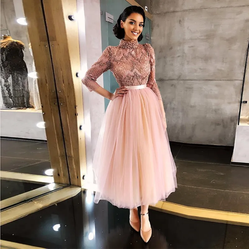 Quarter sleeve sales formal dress