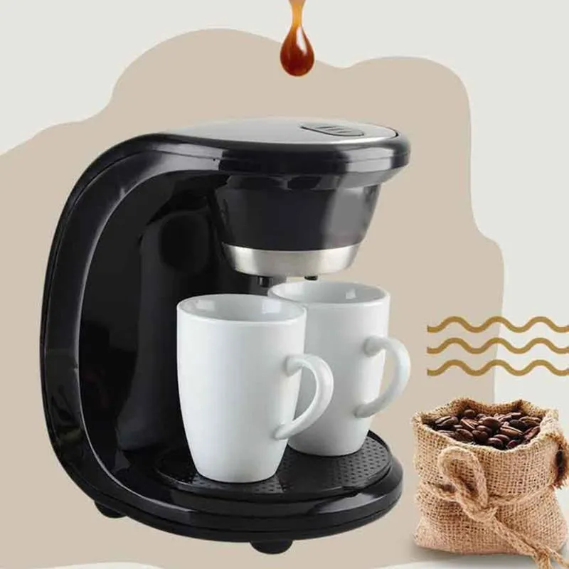 2 Cups Drip Coffee Makers 500 W Electric Automatic Coffee Steam Espresso  Espresso Machine Portable Outdoor Travel Coffee Machine From Nogo, $43.29