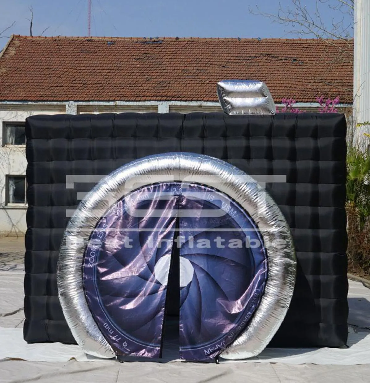 Wholesale LED Inflatable Square Photo Booth High Quality Dome Camera ...