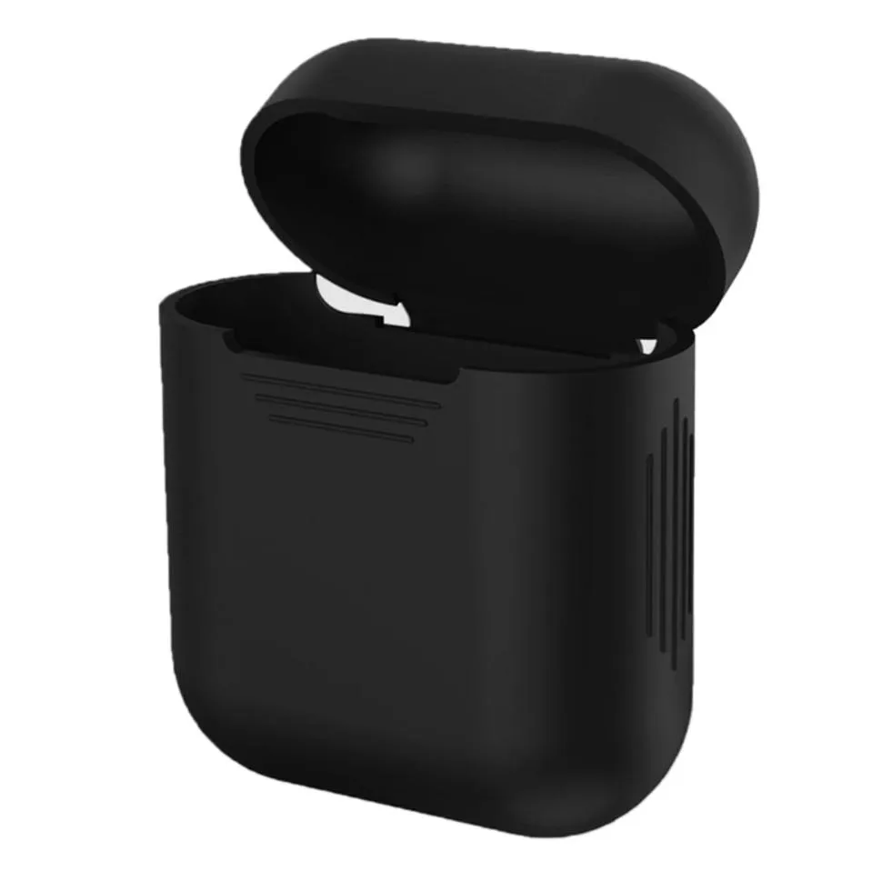 Coque en silicone souple pour Apple Airpods housse antichoc pour Apple AirPods étuis pour écouteurs Ultra mince étui de protection pour dosettes d'air
