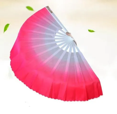 New Chinese silk dance fan Handmade fans Belly Dancing props 6 colors available Drop shipping Hot sale