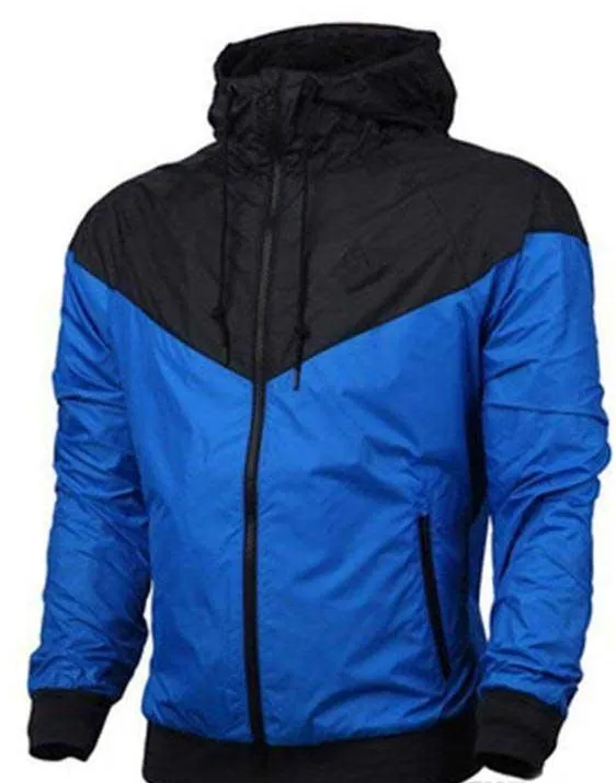 2020 горячей продажи Падение тонкие WinDRunneR Мужчины Женщины спортивная одежда высокого качества водонепроницаемую ткань Мужчины спортивная куртка моды молния балахон плюс размер 3XL