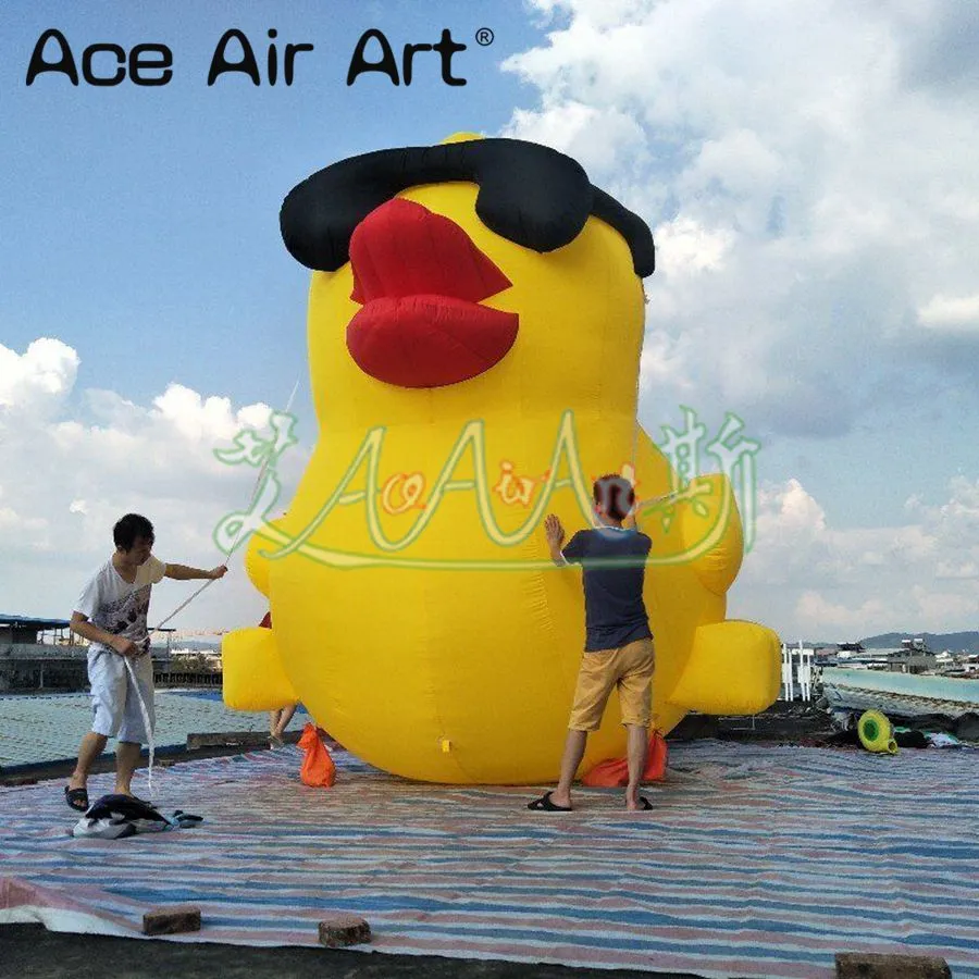 Canard Géant Gonflable Pour Piscine Ou Plage - Jusqu'à 136 Kg - Vinyle, Valve Rapide