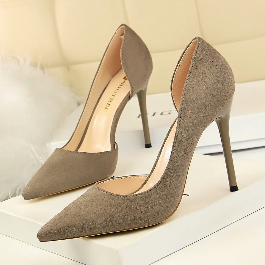 Hot Sale- high heels escarpins sexy hauts talons evening shoes fetish high heels black heels ladies pumps shoes woman zapatos de mujer
