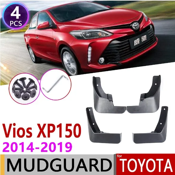 2014, 2015, 2016, 2017, 2018, 2019, guardabarros, guardabarros, guardabarros, guardabarros Vios Yaris XP150, accesorios