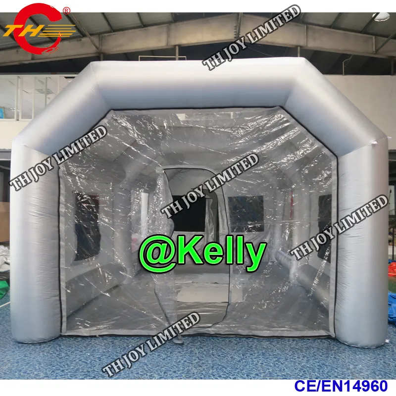 Free Door Giant Inflatable Spray Booth For Sale Car Painting Inflatable