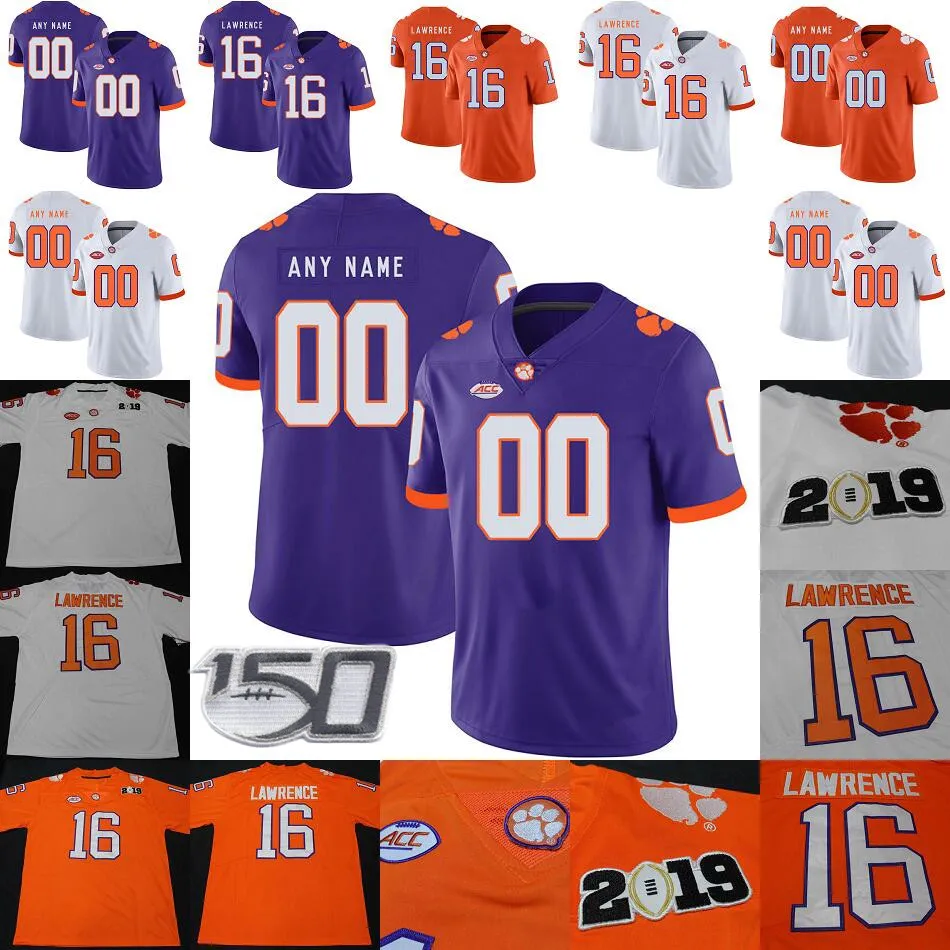 Maglia da calcio Clemson Tigers Will Swinney Brannon Spector Tyler Davis Nolan Turner Lannden Zanders Joseph Charleston Regan Upshaw Booth