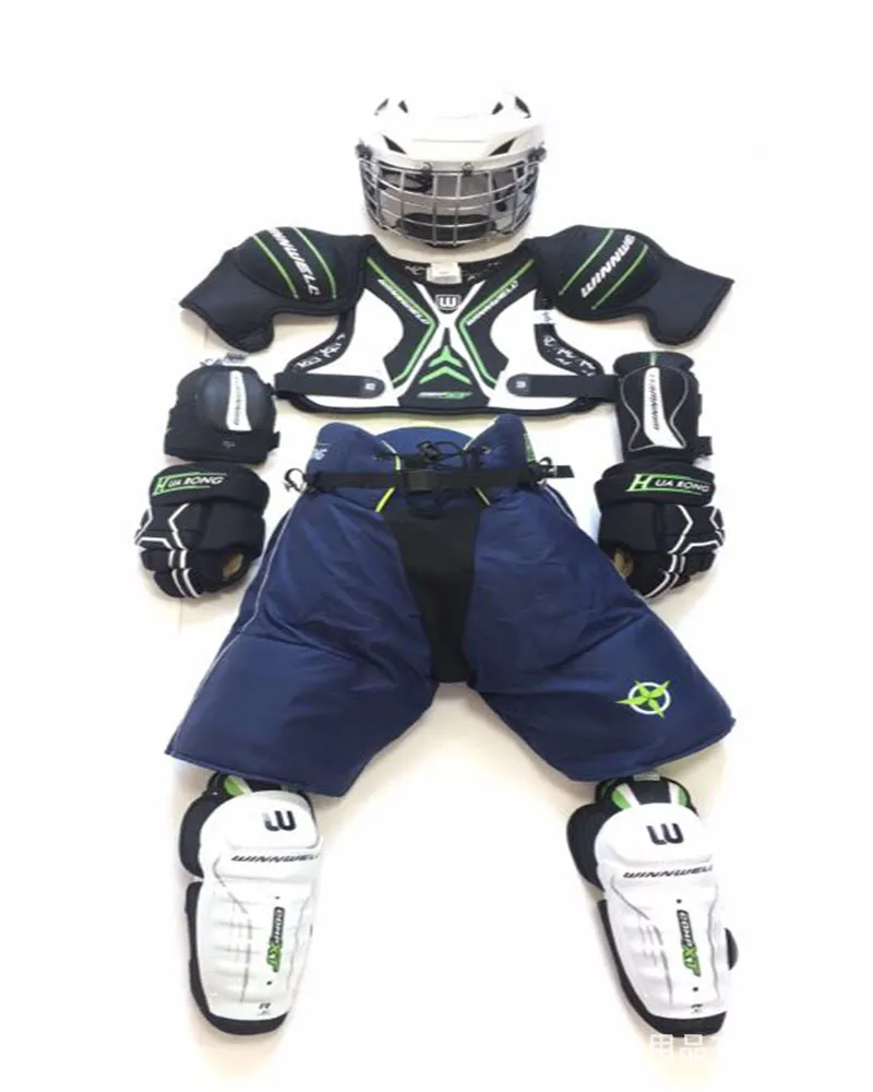 Ice hockey protective equipment full set for kids and adults with PP  material and custom made options from Dhgate Elbow & Knee Pads - price  172.87