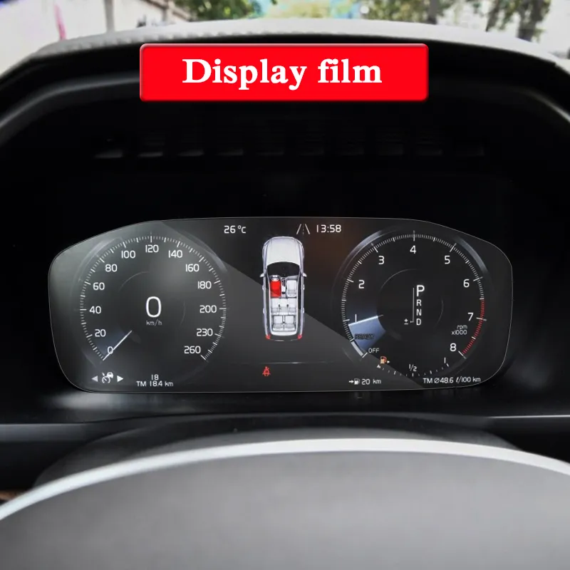 Pellicola Di Vetro In Acciaio Schermo Di Navigazione GPS Volvo XC90 2015  Presente Pellicola Schermo Di Visualizzazione Del Cruscotto In TPU  Accessori Adesivi Auto Da 22,69 €