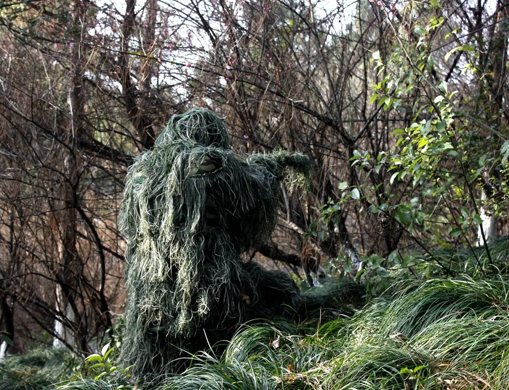 Camouflage Hunting CAMO JUNLGE GHILLIE YOWIE SNIPER TACTICAL