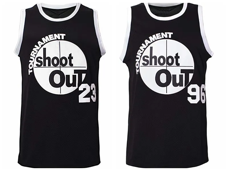 Expédié depuis les États-Unis Birdie # 96 Motaw # 23 Basketball Jersey Above The Rim Tournament Shootout Movie Men All Stitched S-3XL Haute Qualité