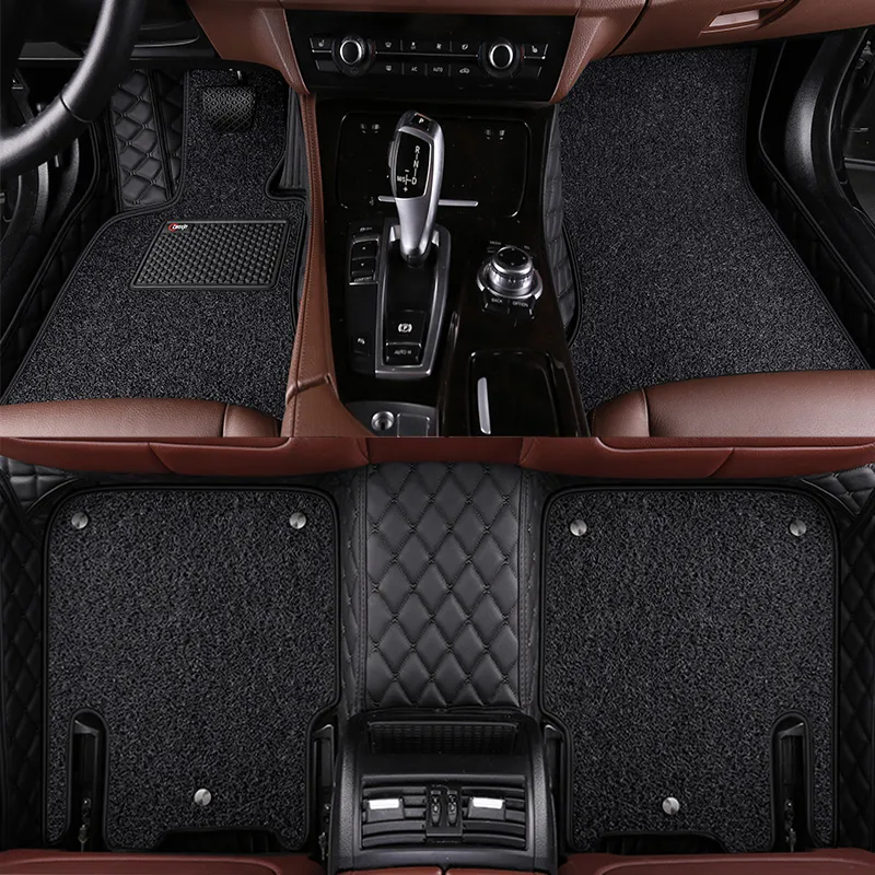 Tapis de sol de voiture personnalisés pour Acura ZDX RDX MDX ILX RLTL TLX TLX-L Tapis de voiture 3D Tapis antidérapant tout style de voiture de doublure Accessoires de voiture227T