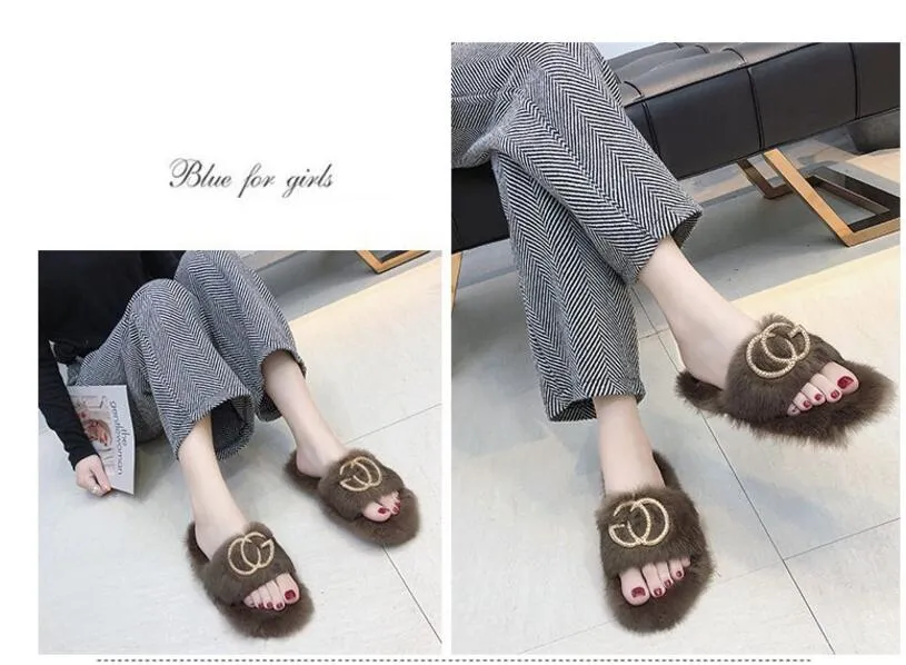 Flip Flops Fuluffy Faux 2 525 DHgate