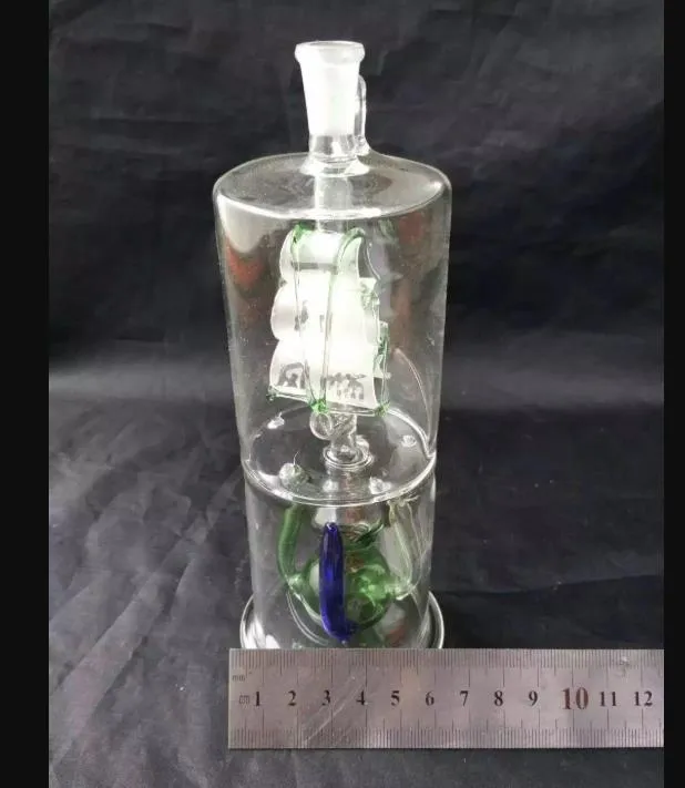 NewMulti Cycle Hookah, Bongs de vidrio al por mayor Quemador de aceite Tuberías de vidrio Tuberías de agua Tuberías de vidrio Plataformas petroleras para fumar Envío gratis