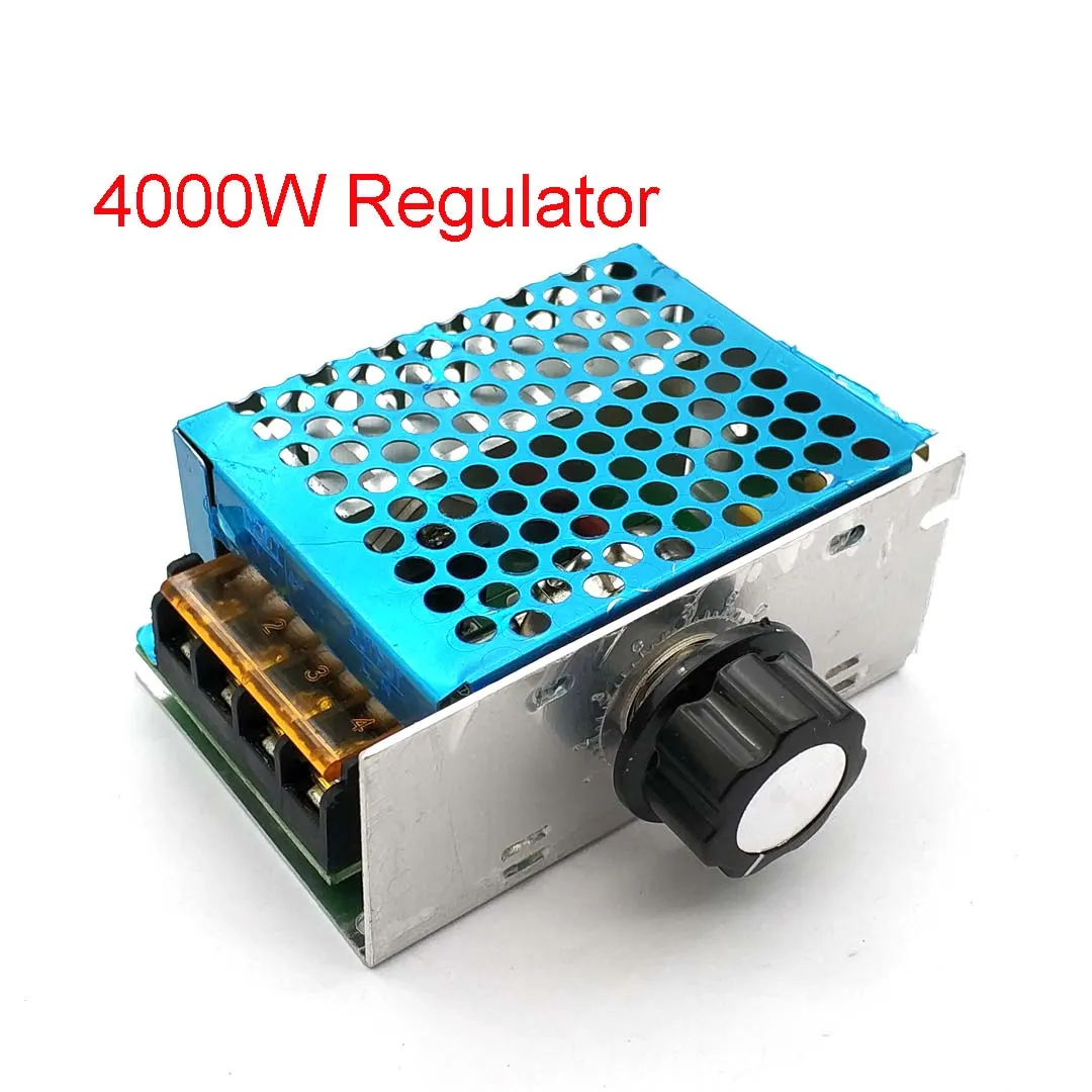 Controlador de Velocidad SCR CA 4000W 220V Regulador Voltaje