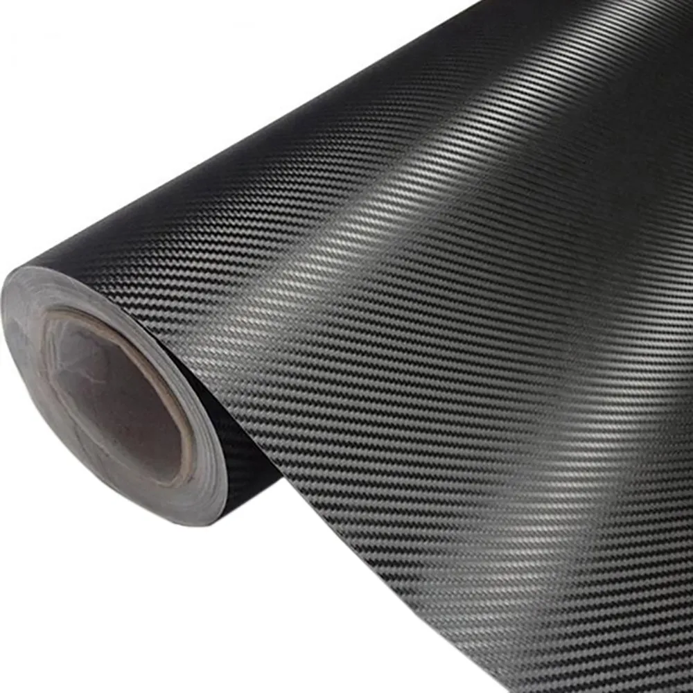 Neue 30 cm x 127 cm 3D Carbon Faser Vinyl Auto Wrap Blatt Rolle Film Auto Aufkleber und Abziehbilder Motorrad auto Styling Zubehör Autos