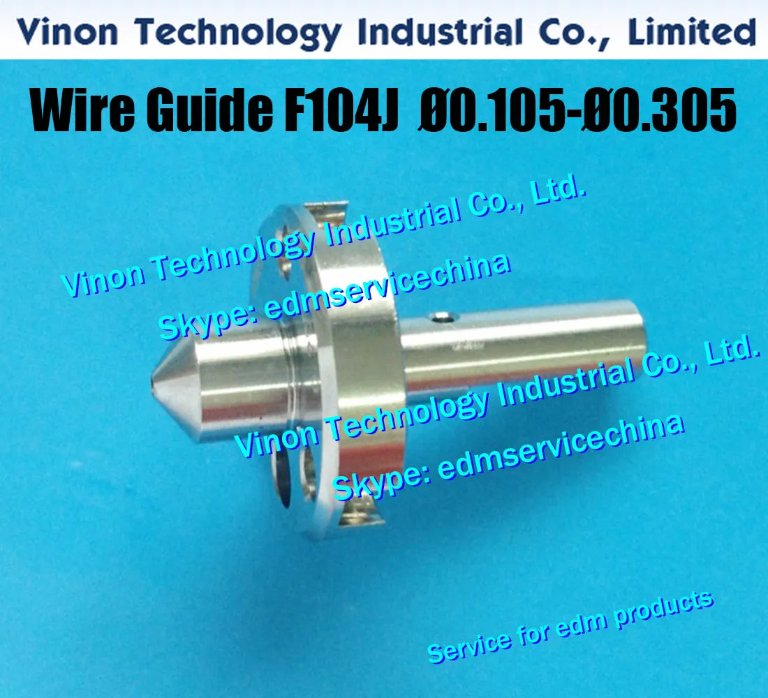 Ø0.305mm A290-8032-X737 edm 와이어 가이드 F104 (J) Fanuc T, V, W 시리즈 하단 가이드 d = 0.305mm A290.8032.X737, A2908032X737, 24.06.164