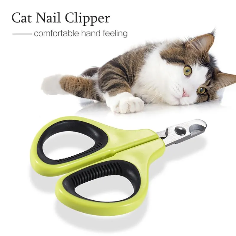 Pet Nail Clippers Cat Nail Scissors Cutter Trimmer for Kitten Puppy Rabbi Bird Ferret ETO2006