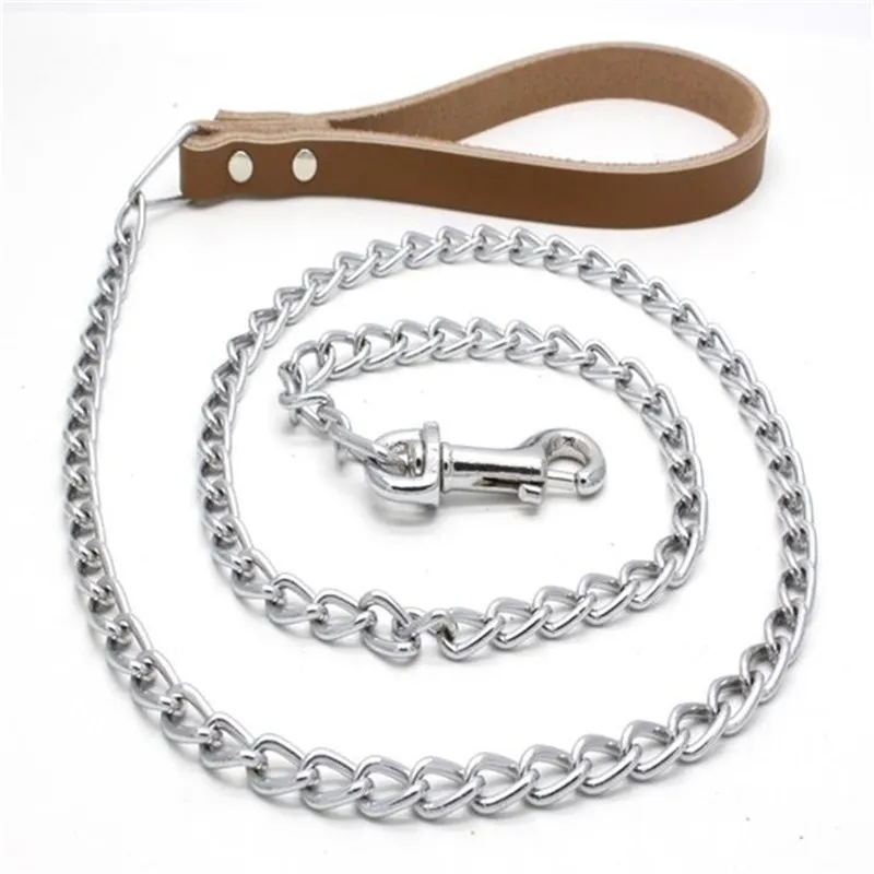 Metal clearance dog lead