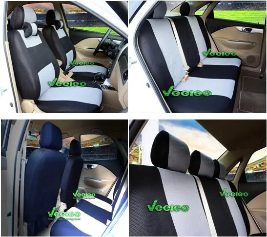 7 Färger Universal Seat Cover för Toyota Corolla Camry Rav4 Auris Prius Yaris Avensis med andningsbart material + logo + Partihandel + Gratis frakt