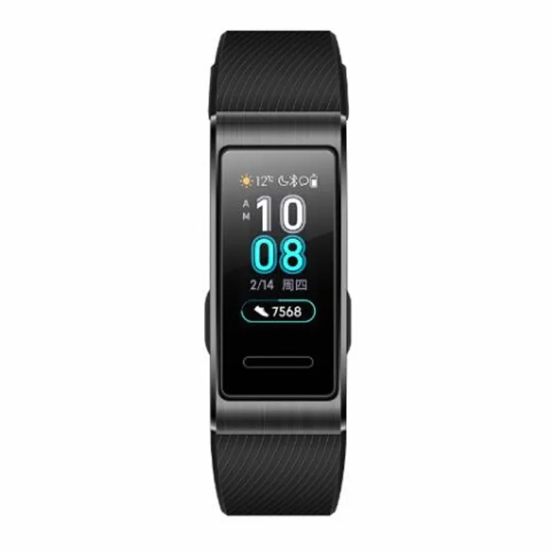 Original Huawei Band 3 Pro GPS NFC Bracelet intelligent moniteur de fréquence cardiaque montre intelligente sport Fitness Tracker santé montre-bracelet pour Android iPhone
