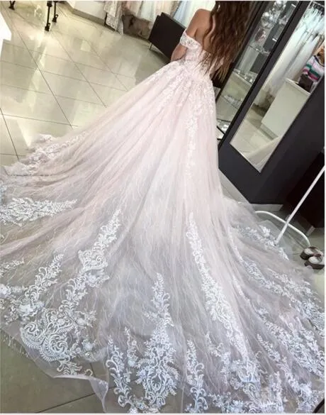Rose Lace Fabric Sequined Embroidery Lace Tulle Shimmer fabric for Bridal  Gown | eBay