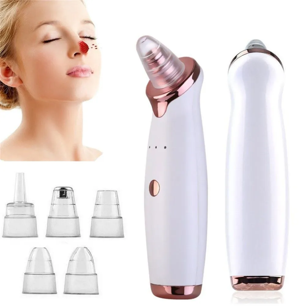 Ny ankomst Vakuum Pore Cleaner Face Rengöring Blackhead Avlägsnande Sug Black Spot Cleaner Facial Cleansing Face Machine