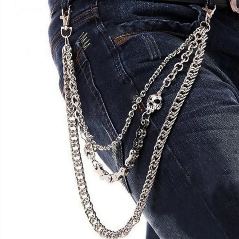 Punk Sword Pants Chain – Gothic Hip Hop Wallet Chain, Belt Accessory For Men & Women, Cross Pendant