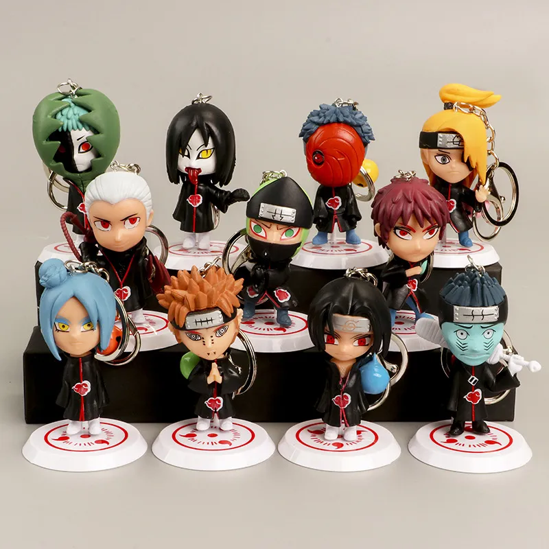 Anime Naruto Chaveiro Figura Dos Desenhos Animados Uzumaki Naruto