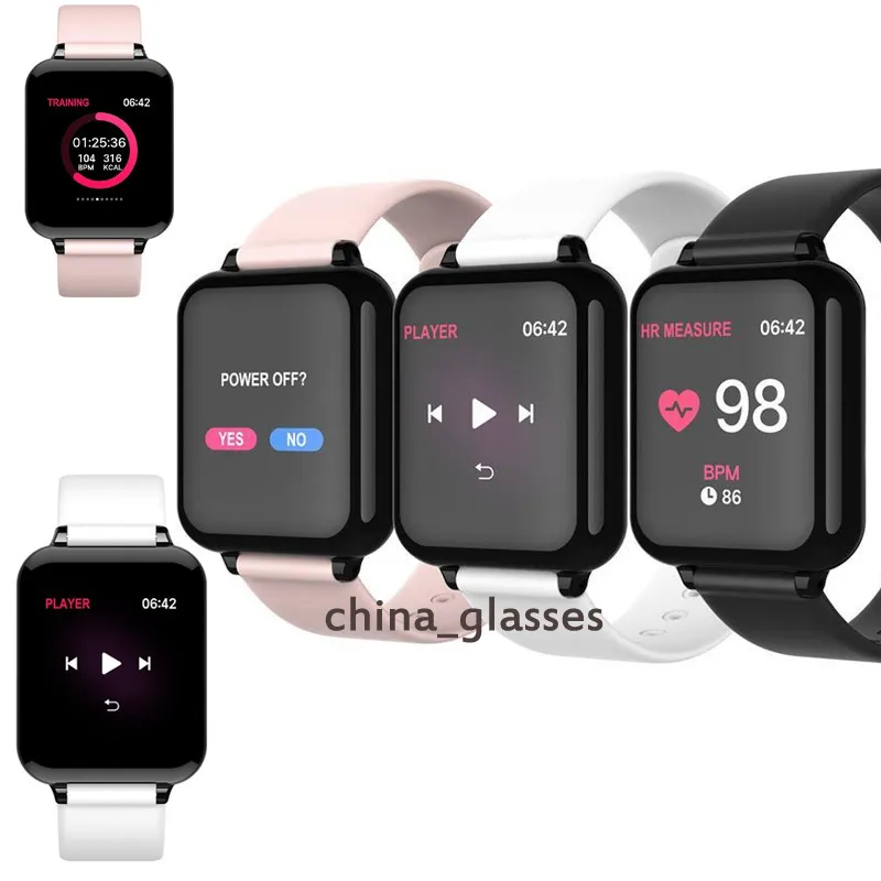 ساعة ذكية أعلى الساعات الذكية الرياضة للماء للهاتف Smartwatch معدل ضربات القلب رصد وظائف ضغط الدم للمرأة الرجال كيد 57 2021