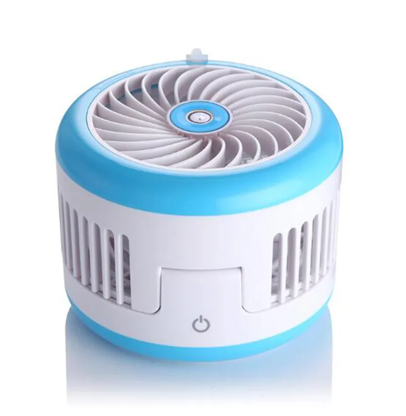 Nouveau ventilateur de brumisation de refroidissement portatif USB Mini USB rechargeable portatif ventilateurs de refroidissement d'été à 3 vitesses