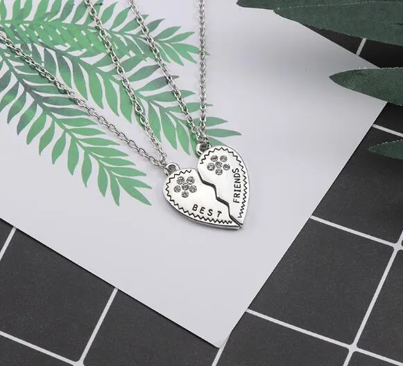 Heart necklace that sales breaks in half